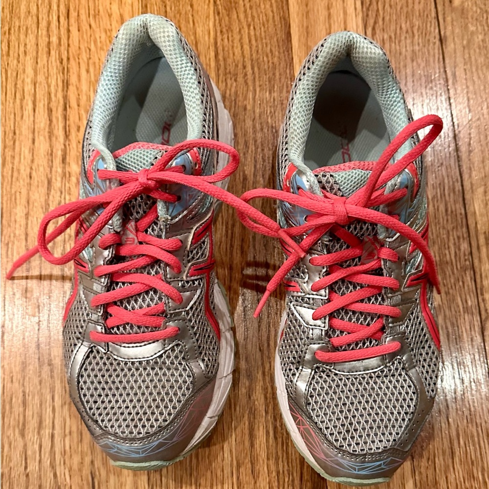 Asics Women's Athletic Shoes - Gray and Pink